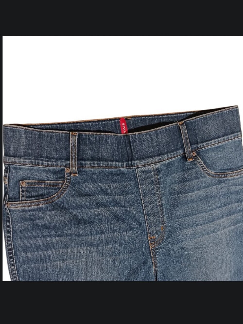 SPANX Pull On Flare Jeans Tummy Panel 2X - Picture 4 of 8